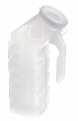 Supreme Urinal With Odor Shield By Medline. Holds 32oz Or 1000 Ml